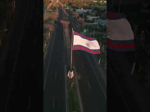 Que mejor bienvenida? Esto es Paysandú ...