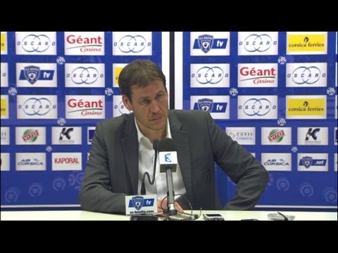Conférence de presse SC Bastia - LOSC Lille (1-2) / 2012-13