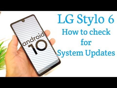 LG Stylo 6 How to check for System/Software updates