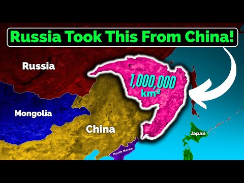 How Russia Took 1 Million km² From China