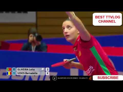 Bernadette Szocs vs Leila Oliveira - ETTC 2017