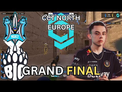 CCT North Europe GRAND FINAL! - BIG vs Monte Highlights - CSGO