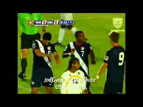 Joe Gyau Hittin The Cookin Dance. (U-20 USMNT vs. Suriname)
