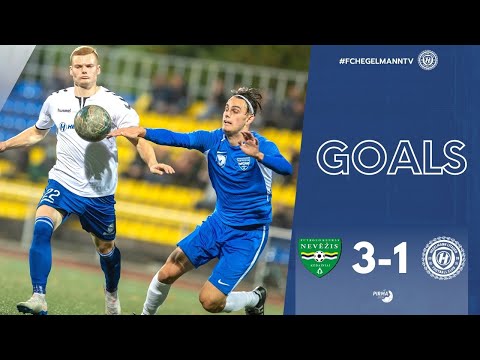 Pirma lyga 17 turas | FK Nevėžis 3:1 FC Hegelmann Litauen | Įvarčiai