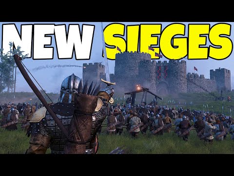 Insane NEW Castle SIEGE BATTLES in New Battle Simulator Update!