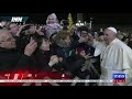 Indignant Pope Francis slaps woman's hand to free himself at New Year's Eve gathering