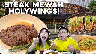 Download lagu COBAIN STEAK MEWAH HOLYWINGS PUNYA HOTMAN PARIS, TIMOTHY RONALD, SEKALI MAKAN JUTAAN RUPIAH ?! mp3