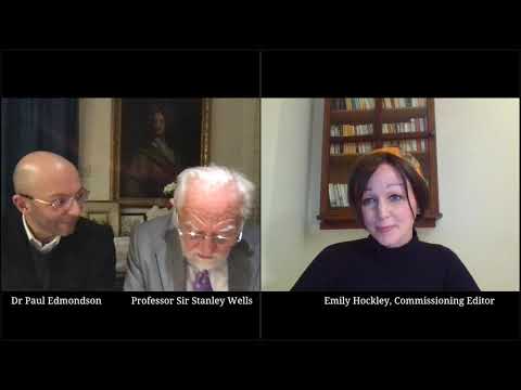 Dr Paul Edmondson and Professor Sir Stanley Wells discuss their book: All the Sonnets of Shakespeare