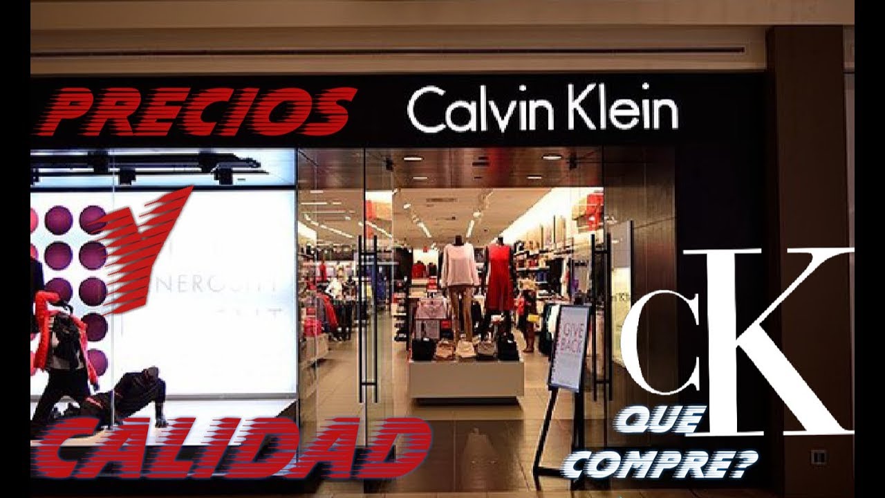 PRECIOS Y CALIDAD DE LA ROPA EN CALVIN KLEIN |BARATA O CARA|