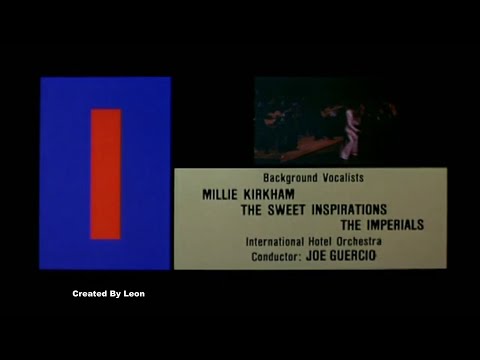 Elvis - That's The Way It Is (1970) - The original opening sequence re edited with Stereo audio