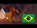 The Lion King 1994 Scar Mufasa Brazilian Portuguese Português Brasil