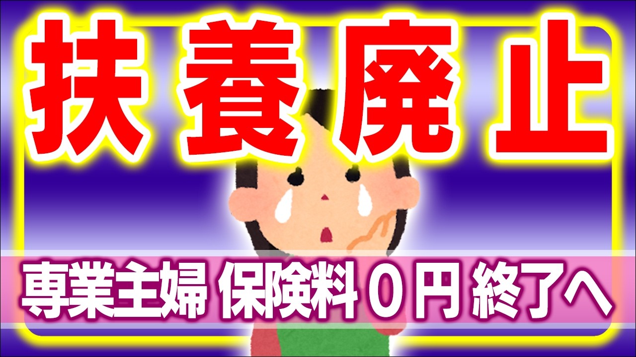 【超最速！】財務省発表､社会保険見直し｡専業主婦の終わり､扶養どうなる？130万円の壁･保険料が大転換【会社員･パート･第3号/高齢者･年金/国民健保･窓口負担/投資/廃止/健康保険組合･厚生労働省】