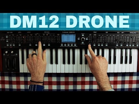 BEHRINGER DEEPMIND 12 DRONE SOUND DESIGN TUTORIAL ~ Synthesize This! Ep.23