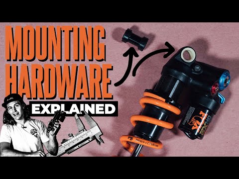 MTB Rear Shock Mounting Hardware Explained | What Is It? How To Measure, Remove and Install