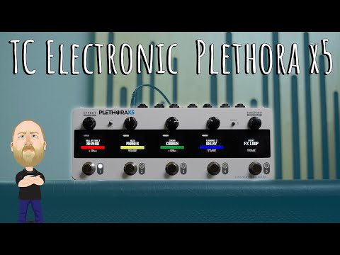 TC Electronic Plethora X5 TonePrint Multi-Effects Pedalboard 2020 - Present - White image 4