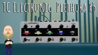 Video thumbnail for ALL THE PEDALS! TC Electronic Plethora x5 by Riffs, Beards & Gear