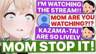Iroha's IRL Mom & Chat Use Iroha As Message Relay... (Kazama Iroha / Hololive) [Eng Subs]