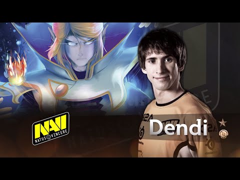 Dendi (Invoker) Gameplay [OLD PATCH]