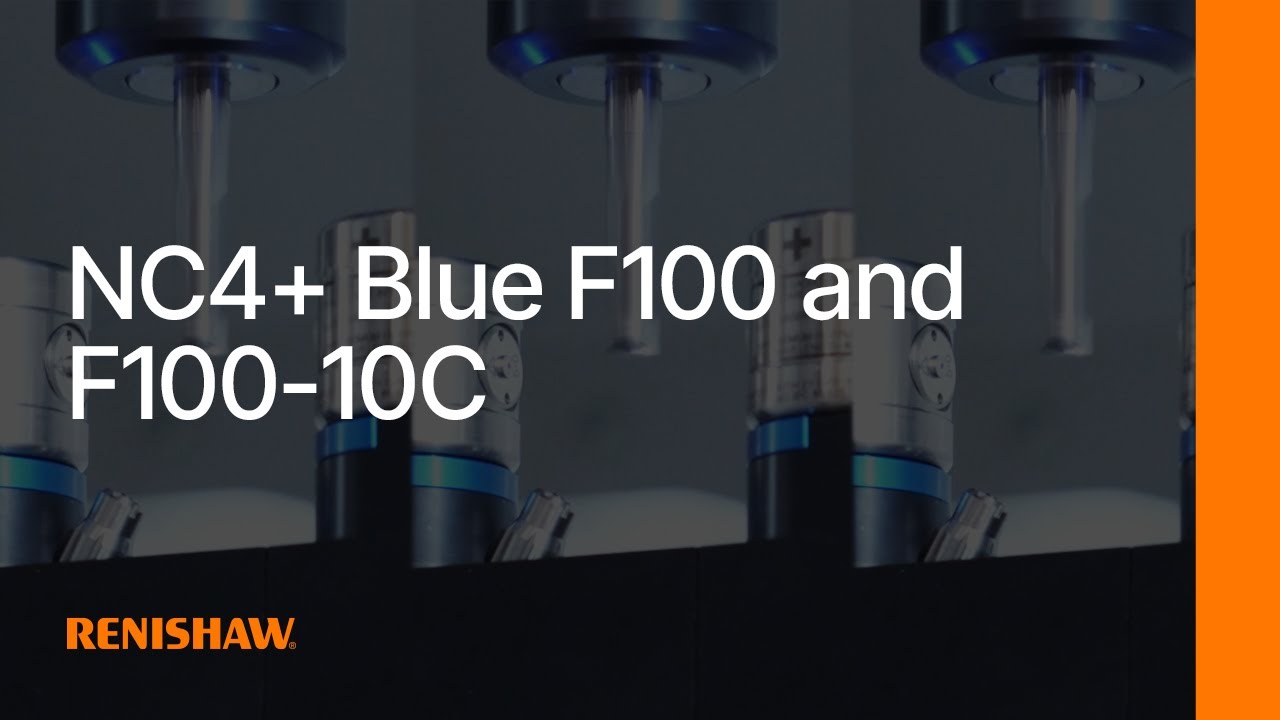 Renishaw sets new benchmark with third-generation NC4+ Blue F100 and F100-10C laser tool setters