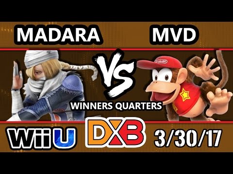 DXB 2017 SSB4 - Madara (Sheik) Vs. PG I MVD (Diddy Kong) Smash 4 WQ - Wii U