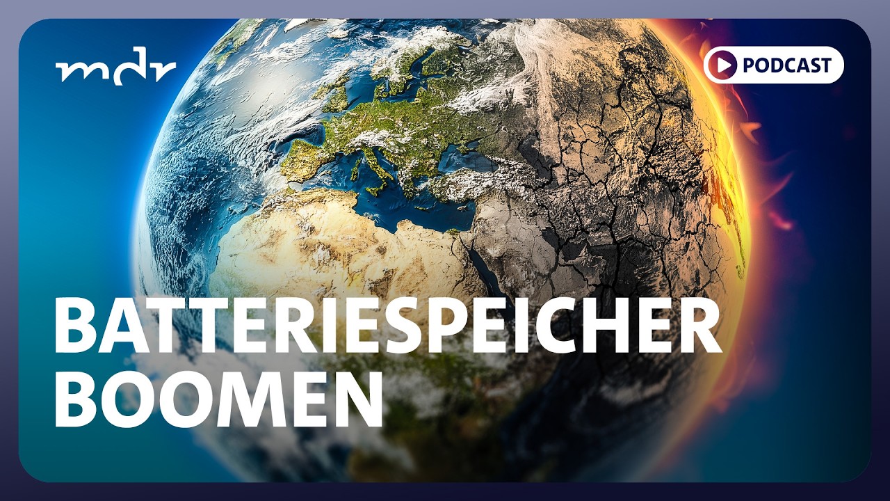 Batteriespeicher boomen - aber wie kriegen wir sie ans Netz? | Podcast ARD Klima Update | MDR
