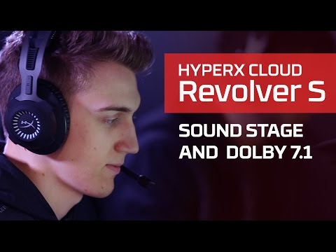 Žaidimų Ausinės HyperX Cloud Revolver Gaming Headset + 7.1 video