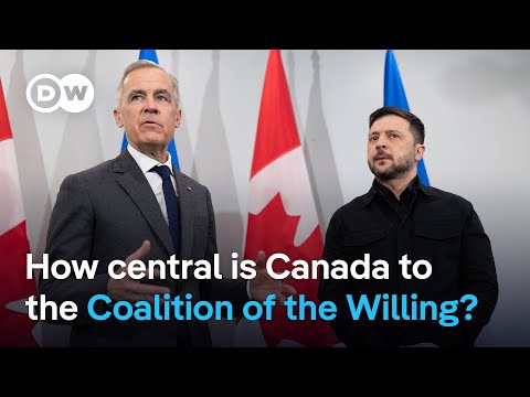澤倫斯基會見加拿大總理卡尼 | DW 新聞 (Zelenskyy meets with Canadian Prime Minister Carney | DW News)