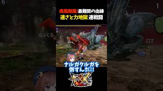 【ド畜生‼️】令和であのXXハンター襲来！？【モンスターハンターXX】【モンスターハンターダブルクロス】【白疾風ナルガクルガ/紅兜アオアシラ】#Shorts