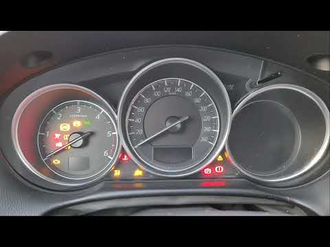 Mazda CX-5 2.2D Cold start -19°C