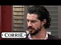 Adam Realises His Client Is Trying To Take Sarah S Son Away Coronation Street