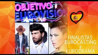 Mi opinión finalistas Eurocasting  (Fruela, Leklein y Javián) + Eurodrama
