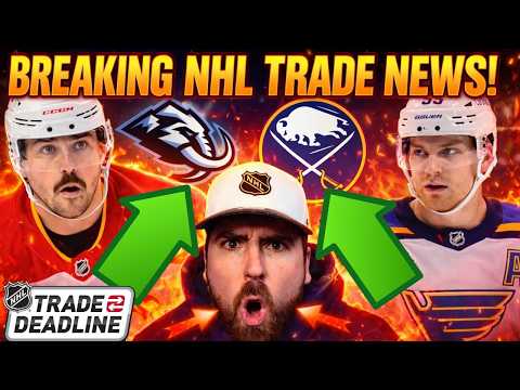 PARAYKO TO BUFFALO, WEEGAR TO UTAH, Leafs OEL, McMann, Laughton Trades INCOMING | NHL Deadline CHAOS