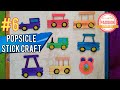 How To Make Icecream Stick Toy 6 Easy Popsicle Stick Craft Ideas DIY Passion Strokes