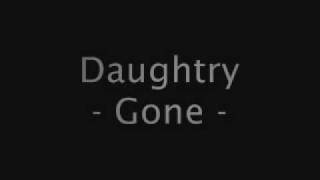 Daughtry - Gone (lyrics)