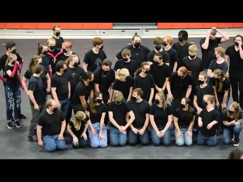 Rise Percussion cheesing for the friends and family show 2022