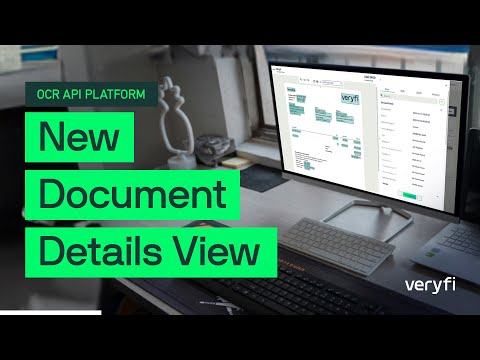 Veryfi OCR API Platform: Enhanced Document Details View