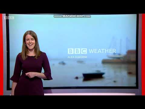 Alex Osbourne BBC Spotlight weather on BBC One October 14th 2021 in HD! - 60 FPS Better Quality