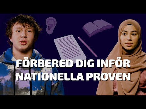 Förbered dig inför nationella proven