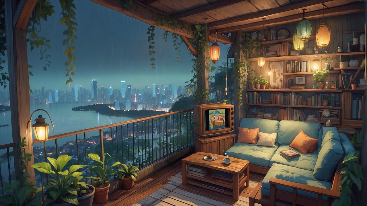 Soft Rain Lofi 🌧️ Chill Beats for Deep Calm Focus 🌿