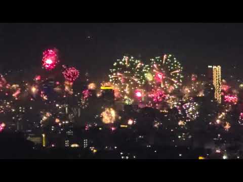 Albania enters 2026, New Year celebrations light up the sky of Tirana with fireworks, January Europe