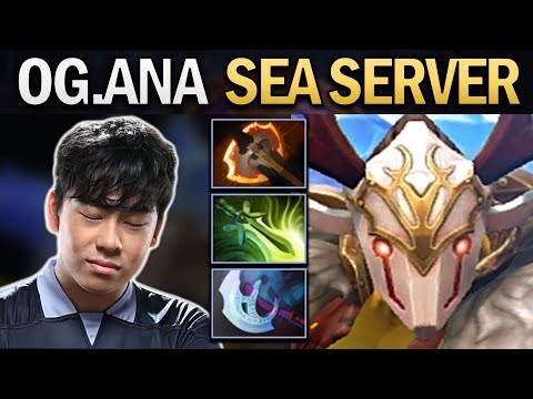 THE GAME THAT OG.ANA USED JUGGERNAUT IN SEA SERVER - DOTA 2 PRO GAMEPLAY