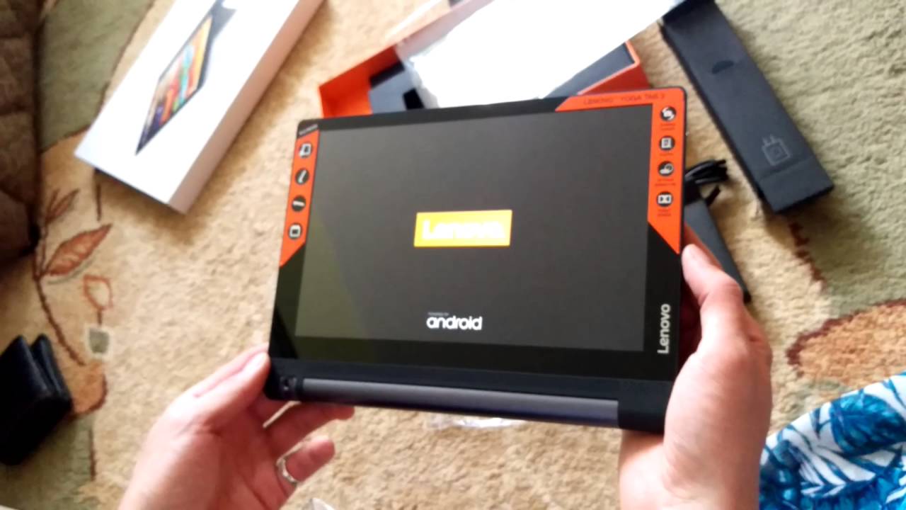 Lenovo YOGA TAB 3 . Quick unboxing and hands on