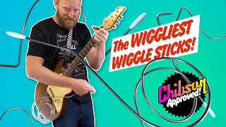 Video thumbnail for the WIGGLIEST WIGGLE STICKS ATTACK! - Whammy Hagar, Whammy Faye Baker & Whammy Davis Jr.#Chibson_USA by 60 Cycle Hum