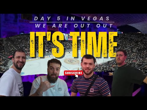 Vegas Day 5: Pool Days, Ice Hockey Fights & a Vegas Night Out (This Day Had Everything)