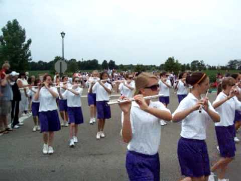 Pickerington HS Central Marching Tigers July 4th parade