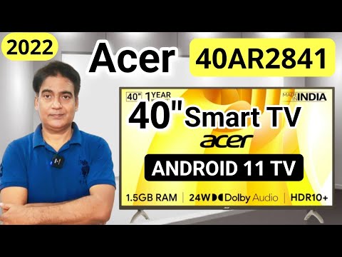 Acer 40ar2841 android tv || isha my studio