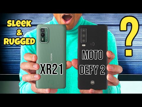 Nokia XR21 (VS) Motorola Defy 2 - Very sleek Rugged phones.