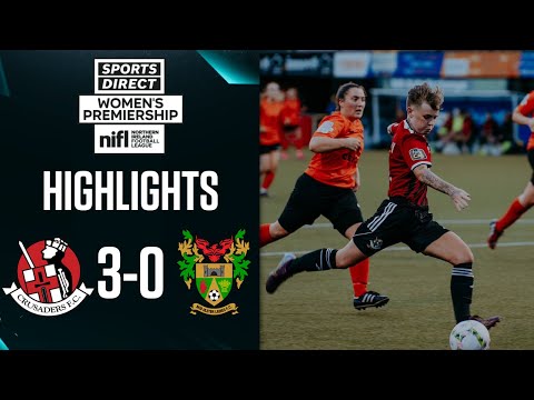 Three for Crues at home | Crusaders Strikers 3-0 Mid Ulster Ladies | Women's Prem Highlights