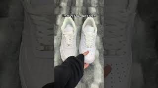 Real ✅ Vs Fake ❌ Air Force 1 #sneakerhead #sneakers #shorts