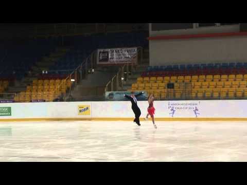 2 Olga JAKUSHINA Aleksander GRISHIN LAT   Junior Ice Dance   Short Dance   MNNTC14